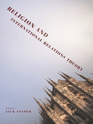 cover image of Religion and International Relations Theory